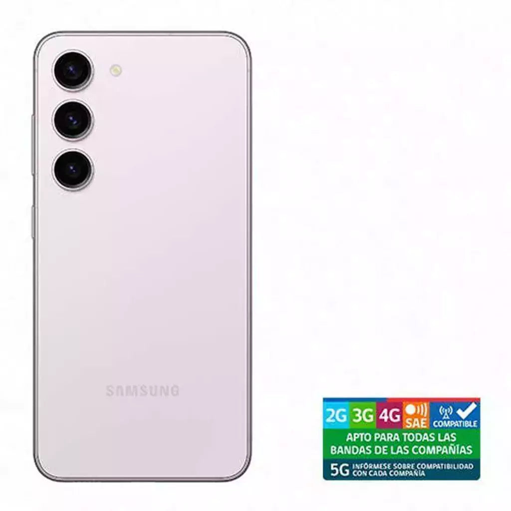 SAMSUNG Celular Samsung Galaxy S23 5G 128GB 6,1" Lavender Liberado