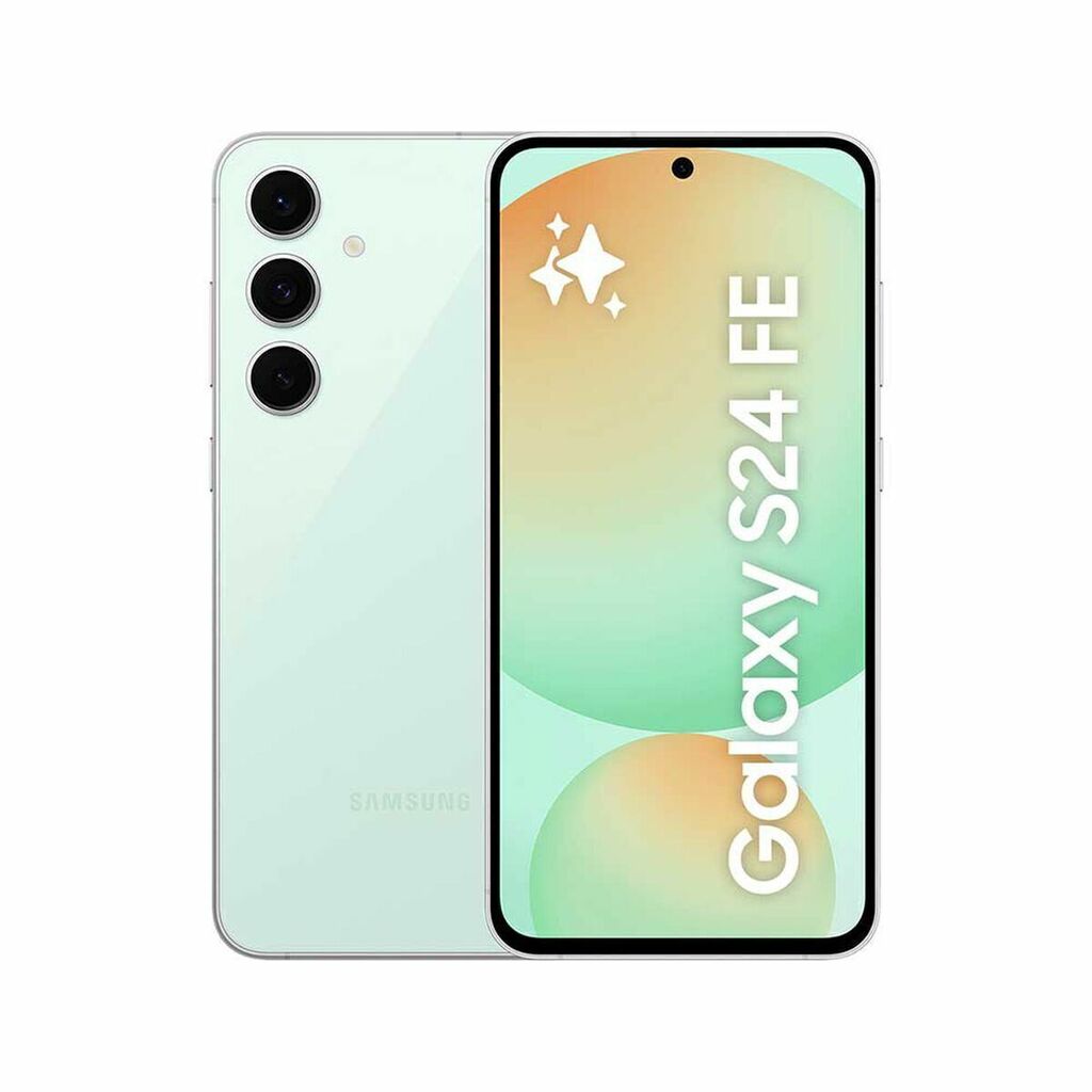 SAMSUNG Celular Samsung Galaxy S24 FE 5G 256GB 6,7" Light Green Liberado