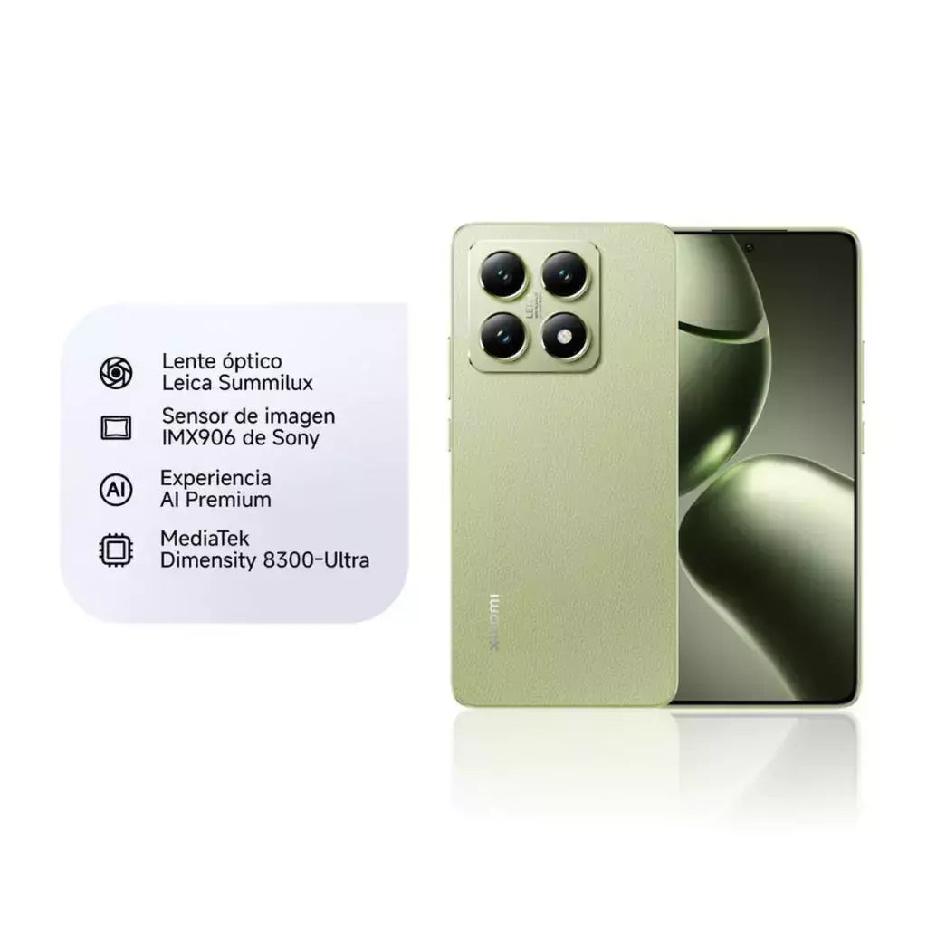 XIAOMI Celular Xiaomi 14T 512GB 6,67" Green Liberado