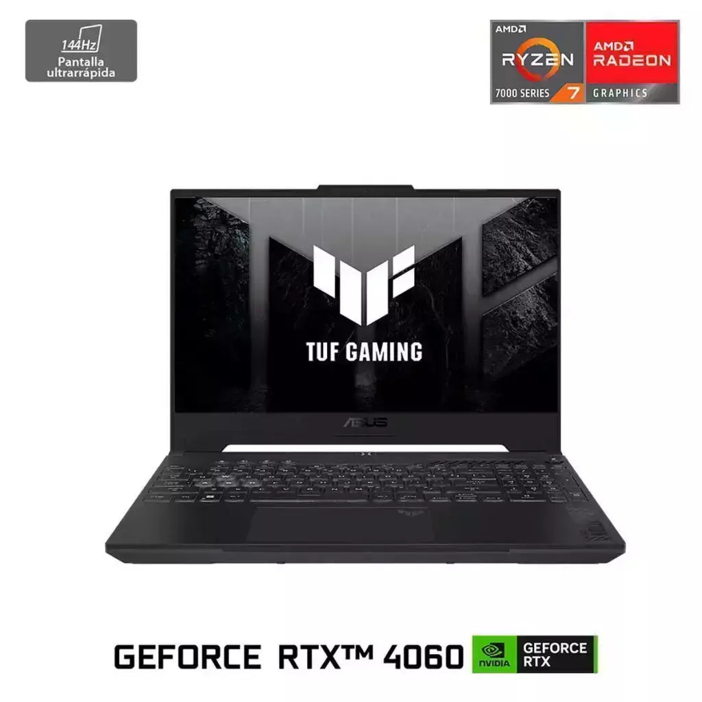 ASUS Notebook Gamer Asus TUF Gaming A15 FA507NV-LP052W AMD Ryzen 7 16GB 512GB SSD 15,6" NVIDIA RTX 4060