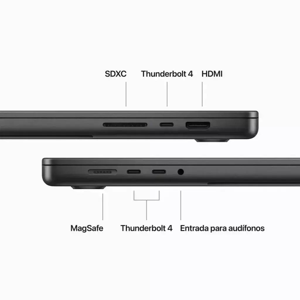 APPLE MacBook Pro Apple Chip M3 Pro 36GB 512GB SSD 16,2" Negro Espacial