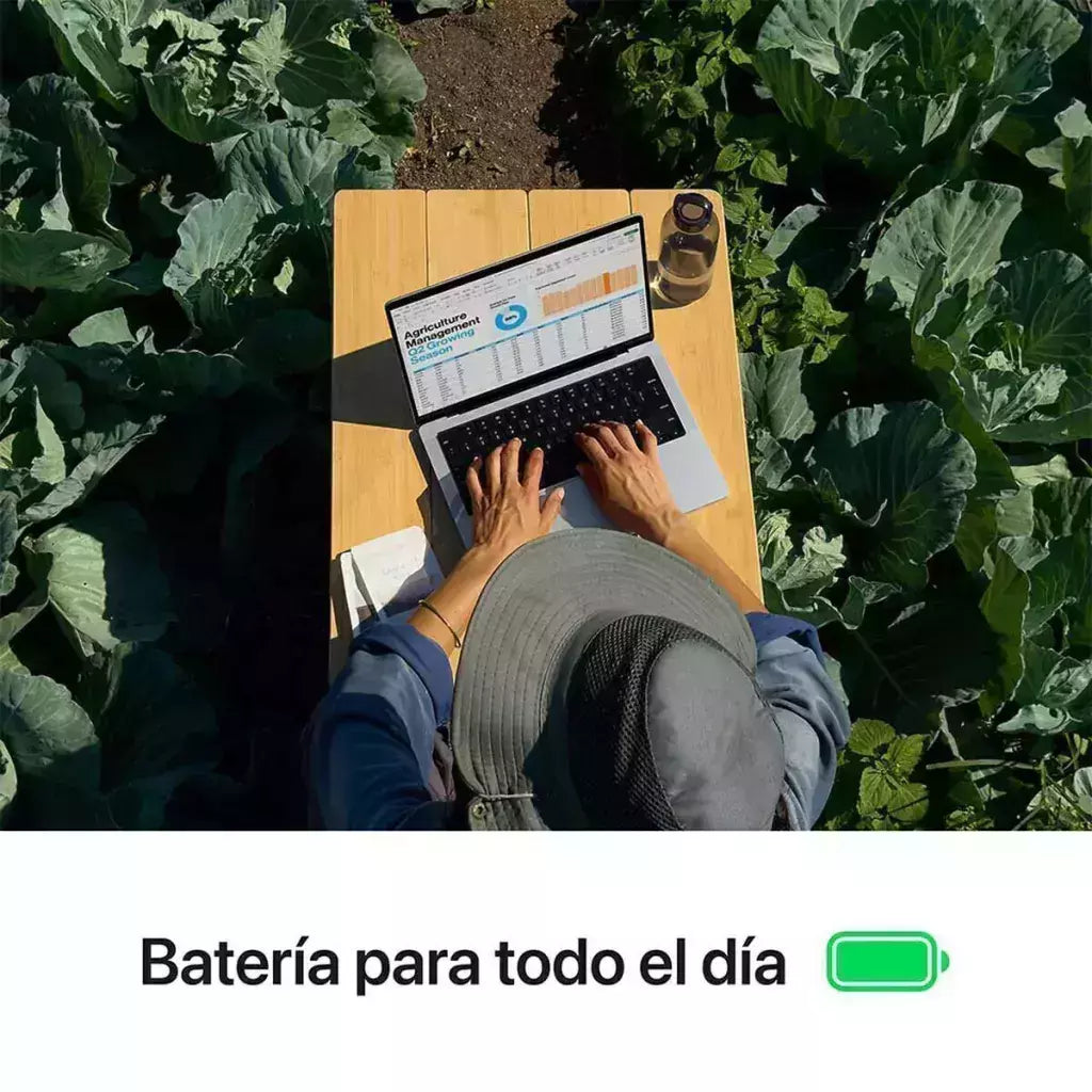 APPLE Notebook Apple MacBook Pro Chip M4 Pro 24GB 1TB SSD 14,2" Negro Espacial