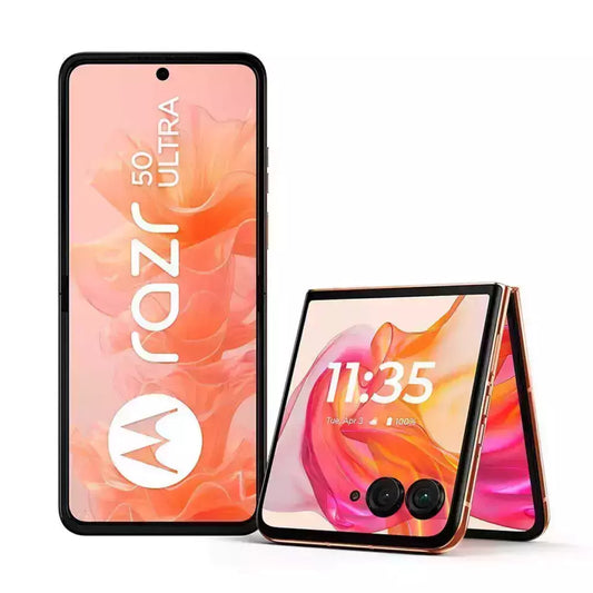 MOTOROLA Celular Motorola Razr 50 Ultra 512GB 6,9" Peach Fuzz Liberado