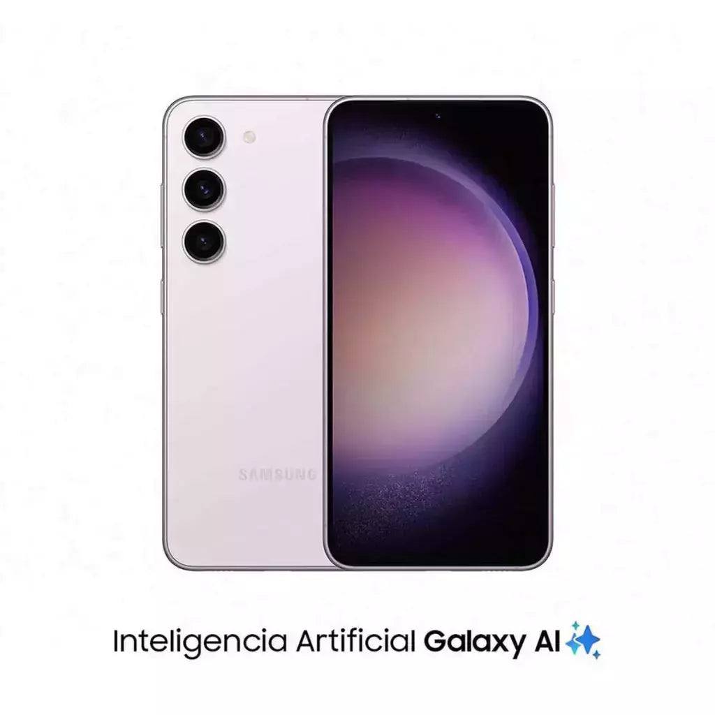 SAMSUNG Celular Samsung Galaxy S23 5G 128GB 6,1" Lavender Liberado