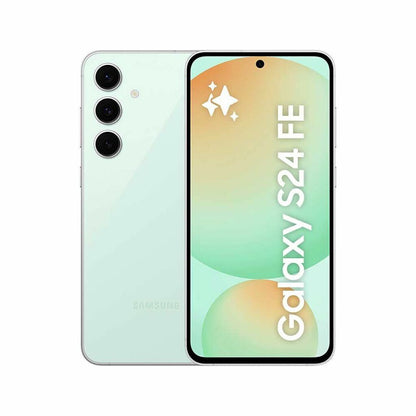 SAMSUNG Celular Samsung Galaxy S24 FE 5G 256GB 6,7" Light Green Liberado
