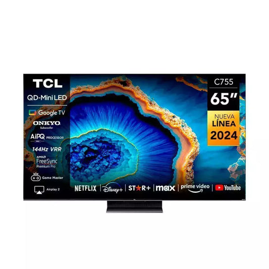 TCL QLED 65" TCL C755 Smart TV 4K UHD