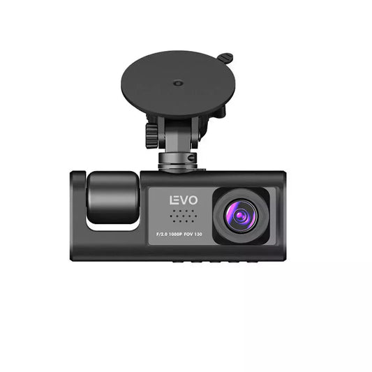 LEVO Cámara para Auto Levo D3 Frontal, Interior y Trasera HD